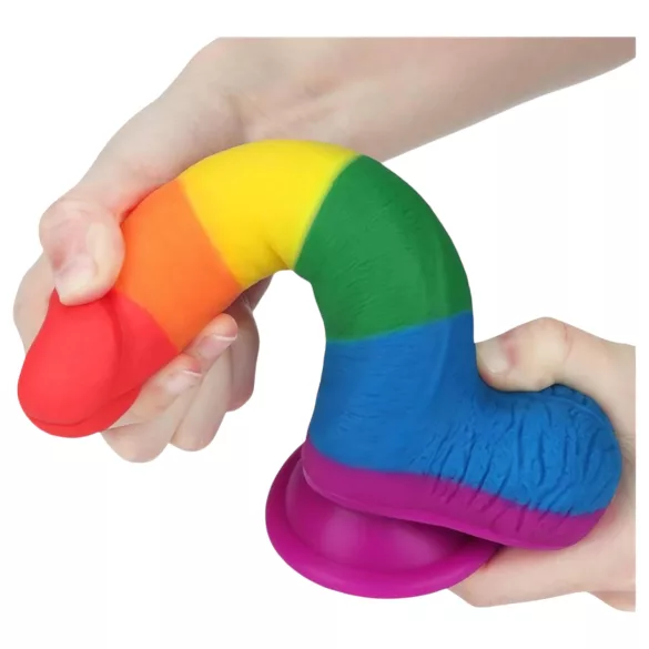 Lovetoy Prider - realistični dildo sa testisima - 20cm (duga)