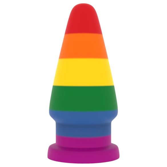 Prider plug - analni širič - 15cm (duginih boja)