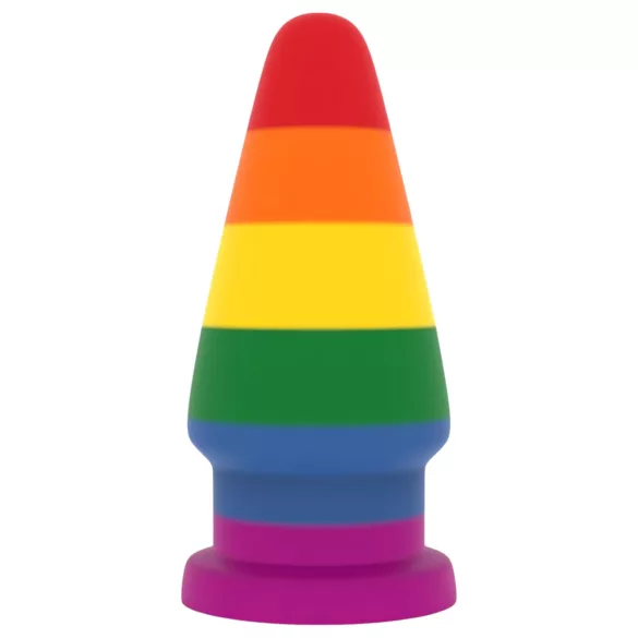 Prider plug - analni širič - 15cm (duginih boja)