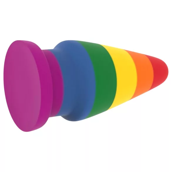 Prider plug - analni širič - 15cm (duginih boja)