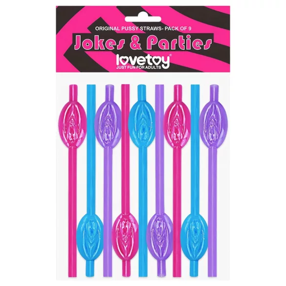 Lovetoy - slamčice sa vaginom (pink-plava-ljubičasta)