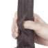 Lovetoy Sliding-Skin - dvostruki dildo - 23cm (braon)