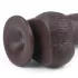 Lovetoy Sliding-Skin - dvostruki dildo - 23cm (braon)