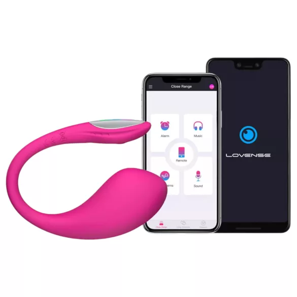 LOVENSE Lush 4 - pametno vibrirajuće jaje (roze)