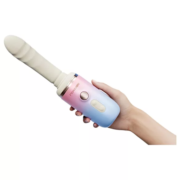 LOVENSE Spinel - 3u1 potiskujući vibrator (beli)