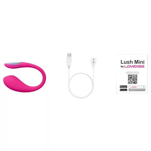 LOVENSE Lush Mini - pametno vibrirajuće jaje (pink)