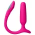 Lovense Lush Anal - aplikacijom upravljani analni vibrator sa LED osvetljenjem - roze