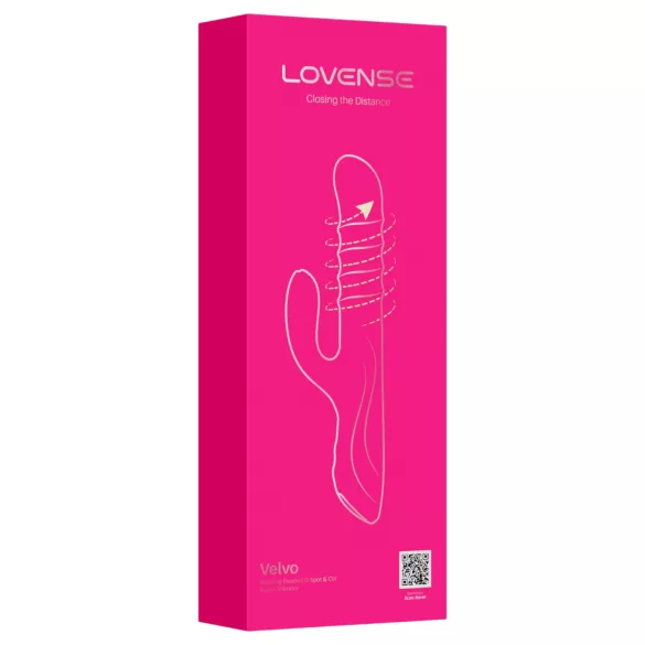 Lovense Velvo - vibrirajuće kuglice na daljinsko upravljanje putem aplikacije (roze)