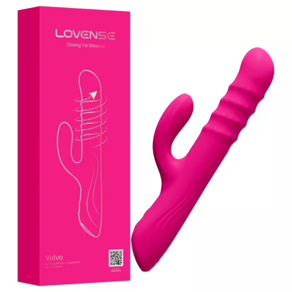 Lovense Velvo - vibrirajuće kuglice na daljinsko upravljanje putem aplikacije (roze)