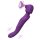Tracy's Dog čarobni štapić - pulsirajući masažer vibrator (ljubičasti)