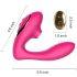 Tracy's Dog 2 - 2u1 vazdušni talas vibrator (roze)