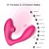 Tracy's Dog 2 - 2u1 vazdušni talas vibrator (roze)