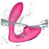 Tracy's Dog 2 - 2u1 vazdušni talas vibrator (roze)