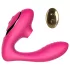 Tracy's Dog 2 - 2u1 vibrator sa vazdušnim talasom (roze)
