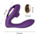 Tracy's Dog 2 - vazdušni talas 2u1 vibrator (ljubičasti)