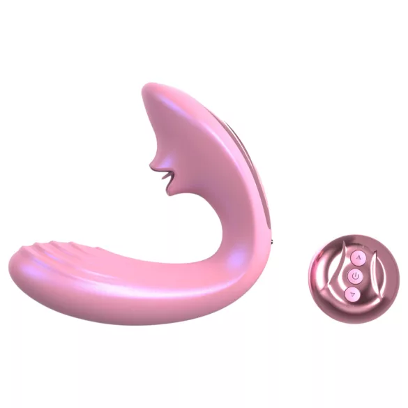 Tracy's Dog OG Lick - G-tačka vibrator i klitoralni stimulator (roze)
