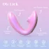 Tracy's Dog OG Lick - G-tačka vibrator i klitoralni stimulator (roze)