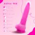 Tracy's Dog Jelivoy-Mid - realistični vibrator - 20cm (pink)