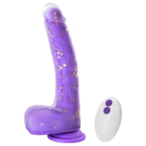 Tracy's Dog Jelivoy - Realistični Vibrator - 22cm (ljubičasti)
