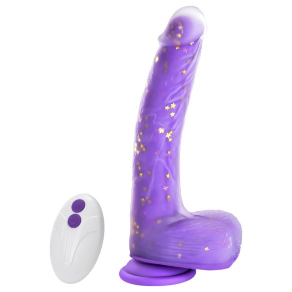 Tracy's Dog Jelivoy - Realistični Vibrator - 22cm (ljubičasti)