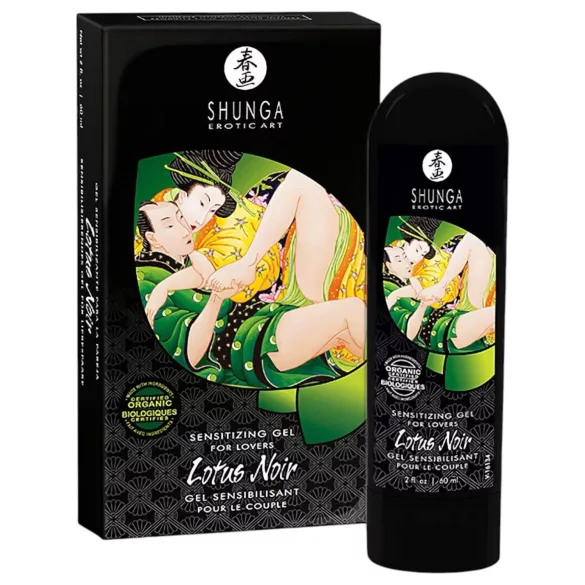 Shunga Lotus Noir - unisex stimulativni gel (60ml)