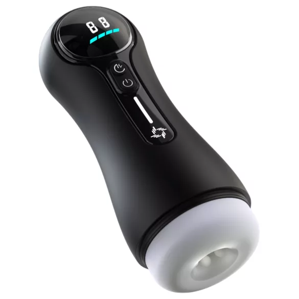 Leopard - crni usisni vibrator