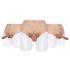 Dreamtoys realistični strap-on (natur)