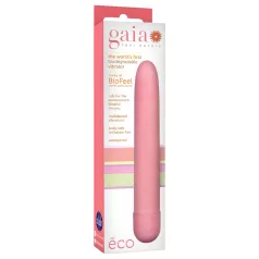 Gaia Eco L - ekološki štapni vibrator (roze) - veliki