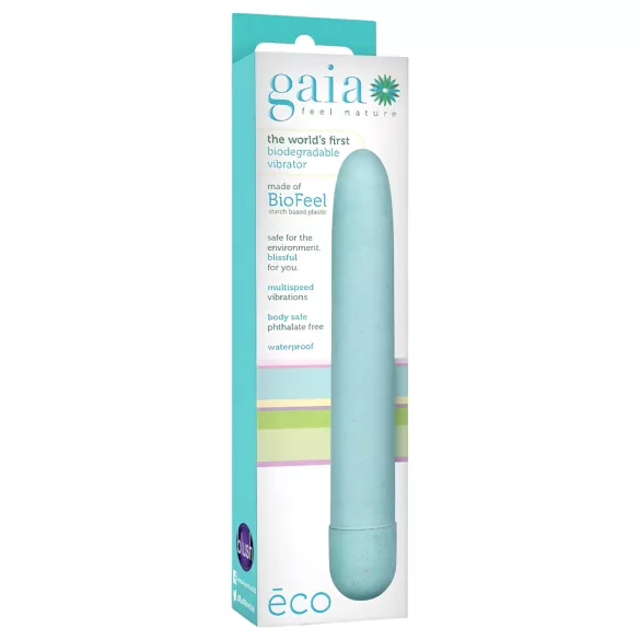 Gaia Eco L - ekološki vibrator (plavi) - veliki