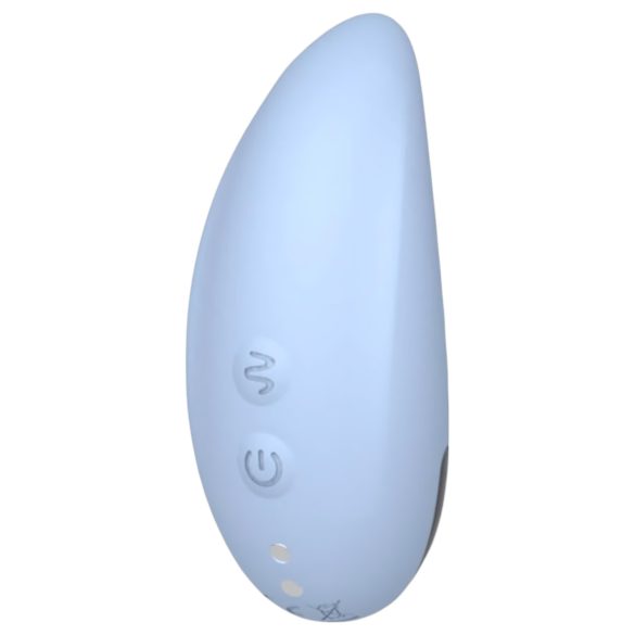 Vibeconnect - vodootporni vibro masažer za klitoris (plavi)