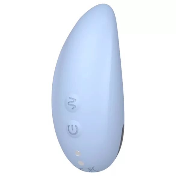Vibeconnect - bežični, vodootporni vibrator za klitoris (plavi)