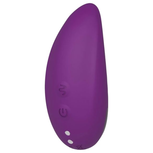 Vibeconnect - punjenje vodootporni klitoralni stimulator (ljubičasti)