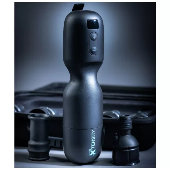 Xtensity 1 - vakuumski, pulsirajući masturbator (crni)
