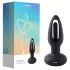 Honey Play Box Snuggy - analni vibrator sa jezikom (crni)