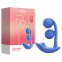 Honey Play Box Melody - aplikacijom upravljani 2-u-1 vibrator sa kuglicama (plavi)