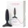 LOVENSE Hush 2 XS - punjivi mali analni vibrator (25mm) - crni