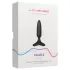LOVENSE Hush 2 XS - punjivi mali analni vibrator (25mm) - crni