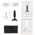 LOVENSE Hush 2 XS - punjivi mali analni vibrator (25mm) - crni