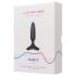 LOVENSE Hush 2 XS - punjivi mali analni vibrator (25mm) - crni