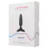 LOVENSE Hush 2 XS - punjivi mali analni vibrator (25mm) - crni