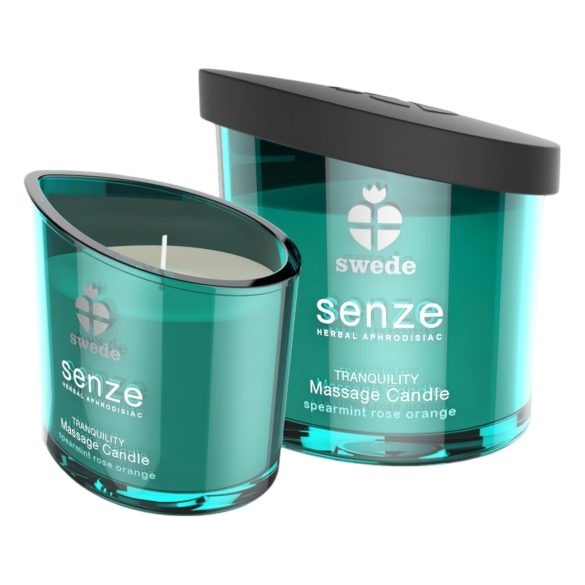 Swede Senze sveća za masažu - ruža, narandža (50ml)