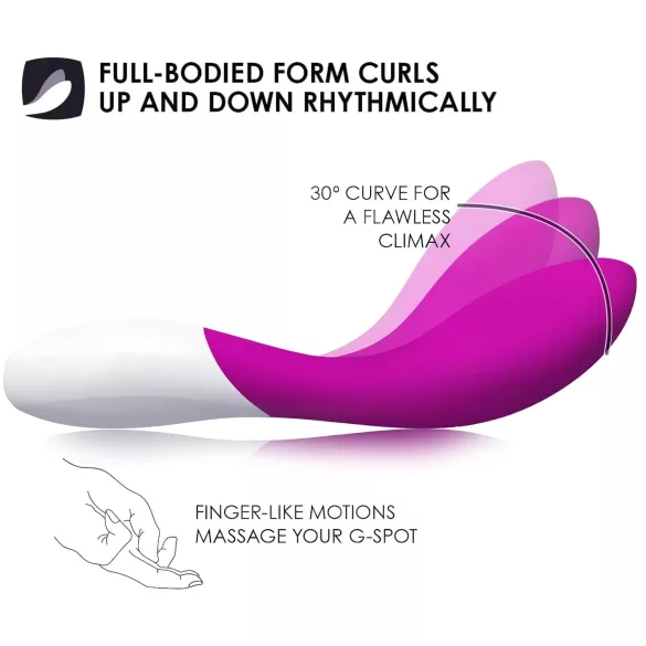 LELO Mona Wave - vodootporni G-tačka vibrator (ljubičasti)