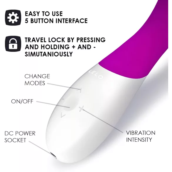LELO Mona Wave - vodootporni G-tačka vibrator (ljubičasti)