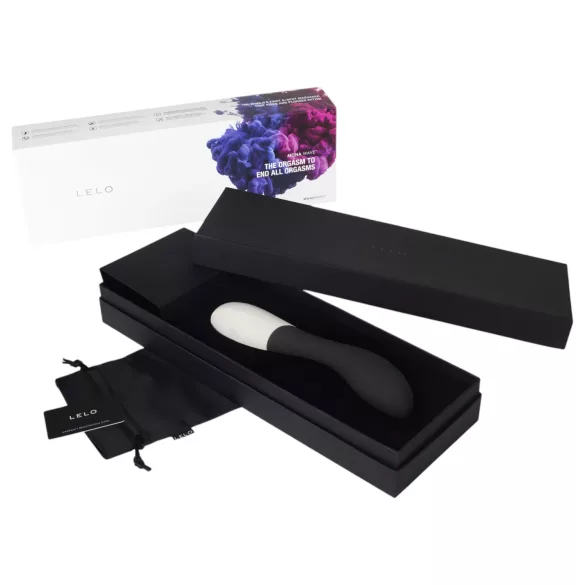 LELO Mona Wave - vodootporni G-tačka vibrator (crna)