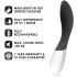 LELO Mona Wave - vodootporni G-tačka vibrator (crna)