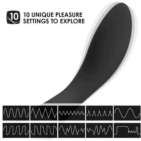 LELO Mona Wave - vodootporni G-tačka vibrator (crna)