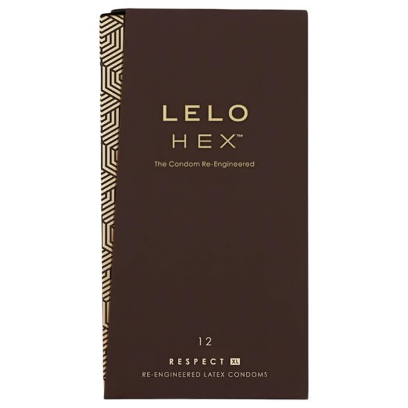 LELO Hex Respect XL - Luksuzni Kondomi (12 komada)