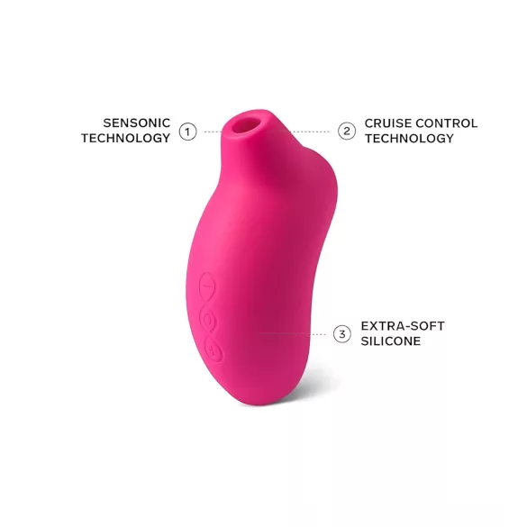 LELO Sona Cruise - stimulator klitorisa na talasima zvuka (trešnja)
