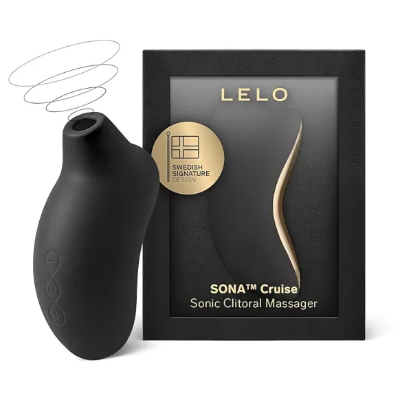 LELO Sona Cruise - stimulator klitorisa zvučnim talasima (crna)