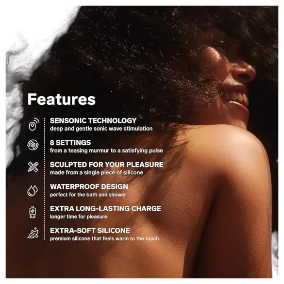 LELO Sona - talasni klitoralni stimulator (trešnja)